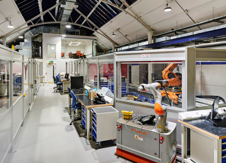 ECD Architects - University of Strathclyde - Royal College Robotics Lab - image 1-fad8cc75